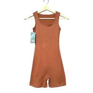 Wild Fable Rust Sleeveless Romper